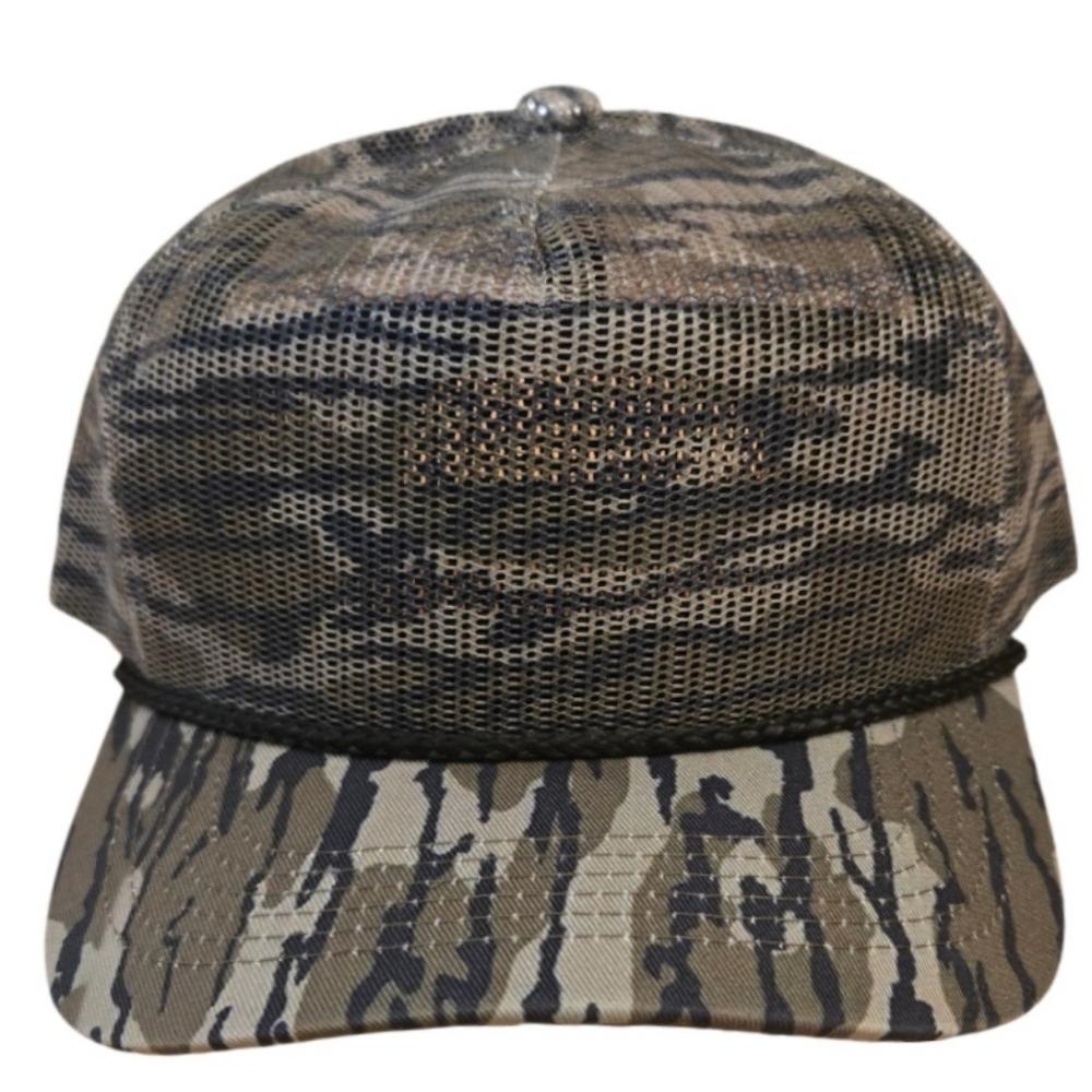 Camouflage Bottomland   Camo Mesh Snapback Hat